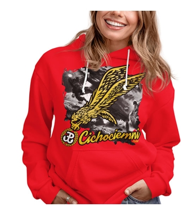 BLUZA DAMSKA Z KAPTUREM CICHOCIEMNI